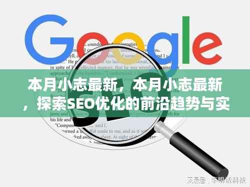 探索SEO优化前沿趋势与实践案例——本月小志最新观察