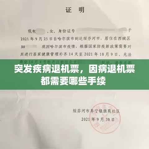 突发疾病退机票，因病退机票都需要哪些手续 